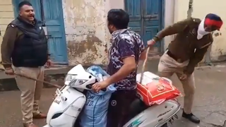 Police In India Are Using Batons On Motorists To Enforce Virus Lockdown